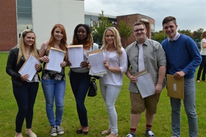 Salford City Academy students celebrate GCSE results